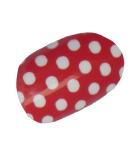 Chix Nails Nail Wraps White On Red Polka Dot Fingers Toes Vinyl Foils - Buy Online on GoSupps.com