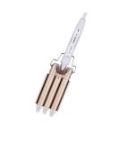Professional Perm Splint Hair Wave Wand - Tourmaline Ceramic Triple Barrel Crimper with Fast Heating & Adjustable Temperature for Perfect Waves - Buy Online on GoSupps.com