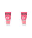 NEUTROGENA Clear & Radiant Face Scrub 150ml (Pack of 2) 150 ml (Pack of 2) - Buy Online on GoSupps.com