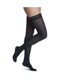 Buy Sigvaris Women’s Soft Opaque 840 Closed Toe Thigh-Highs 20-30mmHg - Black - Large Long & Short | International Shipping Available - Buy Online on GoSupps.com