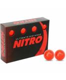 Nitro Ultimate Distance Golf Balls - 15 Pack (Red) | High-Performance Golf Balls - Buy Online on GoSupps.com