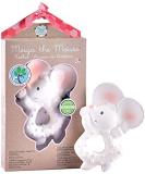 Tikiri Meiya Mouse Teether - White | Safe Natural Rubber Teething Toy - Buy Online on GoSupps.com