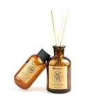 Ecodrop Coconut & Sandalwood Diffuser Set - 100ml | Strong Scented Aromatherapy Fragrance Oil a Glass Bottle & 6 Wooden Reed Sticks Set | Home Decor for Living Room Bathroom & Bedroom Coco Sandalwood Set - Buy Online on GoSupps.com