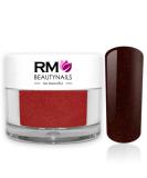Acrylic Color Powder Red-Brown Metallic | Nail Design Powder 10g | RM Beautynails - 1 Pack for Perfect Fingernails - Buy Online on GoSupps.com