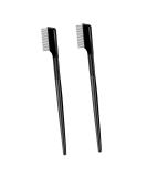 FOMIYES Eyebrow Comb Set - 2pcs Stainless Steel Eyebrow Brush & Applicator for Lash Extensions & Makeup - Buy Online on GoSupps.com