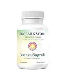 Dr. Clark Cascara Sagrada Herbal Laxative 425mg - 100 Gelatin Capsules - Buy Online on GoSupps.com