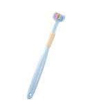 Three-Sided Children's Toothbrush - Extra Soft Bristles for Gentle Dental Care - Buy Online on GoSupps.com