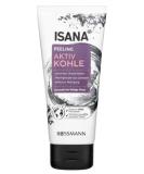 ISANA Active Charcoal Peeling Gel 75ml | Natural Peeling for All Skin Types | Apricot Extract & Pro-Vitamin B5 - Buy Online on GoSupps.com