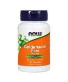 Now Foods Goldenseal Root 500mg 50 Capsules - Natural Immune Support - Buy Online on GoSupps.com