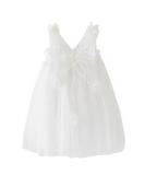 PythJooh Baby Girl Tulle Dress | Toddler Princess Dress | Butterfly Wings Tutu Sundress | 2-3 Years White - Buy Online on GoSupps.com
