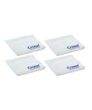Crizal Lens Cleaning Cloth 4 Pack Wipes Micro Fiber Cleaning Cloth in Own Carry Case. for Crizal Anti Reflective Lenses|#1 Best Microfiber Cloth for Cleaning Crizal and All Anti Reflective Lenses| Cloth  4 Pack - Buy Online on GoSupps.com