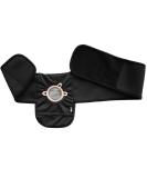 Elastic Ostomy Belt - Water Resistant Support | Medium 6x9 Fits Waist 32-36 | Comfortable Everyday Wear (Black - Buy Online on GoSupps.com