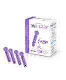 MediVena ONE-CARE Ultra-Thin 30G Twist-Top Lancets 100/bx - Sterile & Gentle for Glucose Testing - Buy Online on GoSupps.com
