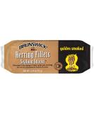 Brunswick Golden Smoked Herring Fillets 3.25 oz Can (Pack of 12) - High Protein & Gluten Free - Keto Friendly - Ideal for Pasta & Seafood Recipes - Buy Online on GoSupps.com