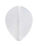 Fit Flight Pro Dart Flights D-4 White by Cosmo Darts | High-Quality Dart Accessories - Buy Online on GoSupps.com