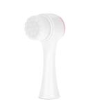 Exfoliating Face Brush - 3D Double Facial Cleansing Brush for Grease Removal | Pink | International Shipping - Buy Online on GoSupps.com