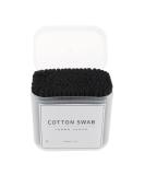 Perfeclan 200 Cotton Swabs - Double-Headed Wooden Ear Cleaners for Makeup & Polishing - Black Tips & Round Ends - International Shipping Available - Buy Online on GoSupps.com