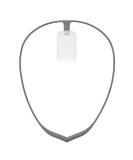 Grey Upright Magnetic Necklace for GO2 and GOS Posture Trainers - Buy Online on GoSupps.com