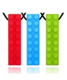Panny & Mody Sensory Chew Necklace Set - 3 Pack Chewy Sticks for Kids with Autism, ADHD, Teething - Boys and Girls (Red Green Blue) - Buy Online on GoSupps.com