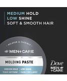 Dove Men + Care Sculpting Paste - Textured Look, Medium Hold, Matte Finish - 1.75 OZ (49g) x 2 - Buy Online on GoSupps.com