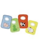 Playshoes Unisex Baby Slip-On Bibs Pack of 4 - Multi-Coloured 507142 | Perfect for International Shipping - Buy Online on GoSupps.com