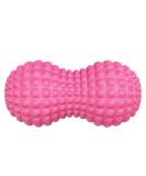 Seleware Peanut Massage Ball - Double Lacrosse Roller for Deep Tissue Relief | Back Neck Shoulder Spine Legs Hips | Trigger Point Muscle Massage - Pink - Buy Online on GoSupps.com
