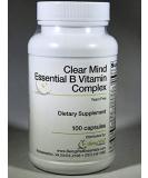 Clear Mind Essential B Vitamin Complex - Yeast Free | Boost Mental Clarity - Buy Online on GoSupps.com