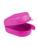 wellsamed KFO splint box Green Line pink 100% recycled for storing braces or dental splints - Buy Online on GoSupps.com
