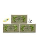 Papoutsanis Pure Olive Oil Bar Soap 3 Pack - 3x125g (3x4.4oz) | Natural & Moisturizing - Buy Online on GoSupps.com