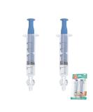 2Pcs Baby Nasal Aspirator 10ml Nasal Irrigator Reusable Silicone Nasal Suction Tip Nasal Irrigator for Baby Nose Cleaner Rinsing Device Safe and Comfortable Blue - Buy Online on GoSupps.com