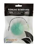 Buy Konjac Sponge for Men - Peppermint Cleansing & Exfoliating Skin Care - Buy Online on GoSupps.com