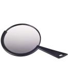 Cricket Round Handheld Salon Mirror for Hairstylist - Black | Barber Station Supplies - Buy Online on GoSupps.com