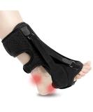 Upgrade Plantar Fasciitis Night Splint Plantar Fasciitis Relief Brace 3 Adjustable Straps Plantar Fasciitis Night Splint Relief Plantar Fasciitis Foot Drop Achilles Tendonitis Day&Night Black - Buy Online on GoSupps.com