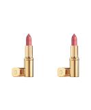 L'Or al Paris Color Riche Satin Lipstick 226 Rose Glance | Nourishing Argan Oil & Vitamin E | 2 Pack - 4.3g Each | International Shipping Available - Buy Online on GoSupps.com