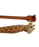 Handcrafted Wooden Giraffe Back Scratcher for Men & Women - Perfect Gift for Comfort & Relief | International Shipping Available - Buy Online on GoSupps.com