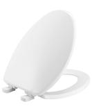 BEMIS 7300SLEC 000 Toilet Seat will Slow Close and Removes Easy for Cleaning ELONGATED White White 1 Pack Elongated Toilet Seat - Buy Online on GoSupps.com