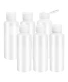 Fumanduo Travel Bottles Set - 6 Mini 100ml Plastic Cosmetic Containers for Air Travel & Vacations - Buy Online on GoSupps.com