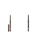 Rimmel Exaggerate Eye Definer Rich Brown & Blackest Black - Waterproof Eye Color Pencil (Pack of 1) - Buy Online on GoSupps.com