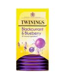 Twinings Blackcurrant & Blueberry Tea Bags 20s 40g - 20 Count Pack - Buy Online on GoSupps.com