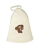 Buy Cheburashka Sauna Hat with Embroidery | Felt Cap for Ultimate Comfort | International Shipping - Buy Online on GoSupps.com