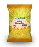 Puregro Yellow Moong Dal 500g - Buy Online on GoSupps.com