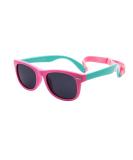 FOURCHEN Flexible Polarized Baby Sunglasses | Toddler & Infant Strap | 0-3 Years | Pinkgreen - Buy Online on GoSupps.com