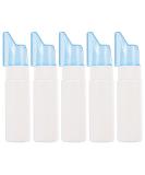 MeisiKeli 5pc Empty Nasal Spray Bottles - Refillable Fine Mist Nose Saline Atomizer Containers 70ml - Buy Online on GoSupps.com