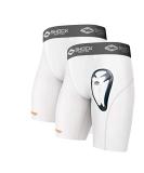 Shock Doctor 2 Pack Compression Shorts with Bio-Flex Cup - Adult Small | Ideal for Baseball, Hockey, Lacrosse | Men's/Youth - Buy Online on GoSupps.com