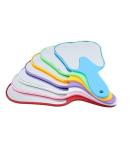 MrHugoo 7-Piece Tooth Shaped Handheld Makeup Mirror Set - Colorful Plastic Dental Mirrors - Buy Online on GoSupps.com
