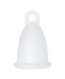Me Luna Menstrual Cup Classic - Size S Transparent Ring - Eco-Friendly Comfortable & Reusable | International Shipping Available - Buy Online on GoSupps.com