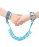 Wrist Reins for Toddlers Boys and Girls Anyfirst 2.5M Anti Lost Wrist Link 360 Rotate Toddler Wrist Strap with Elastic Wire Rope and Security Lock for Children Walking Blue Blue Lock - Buy Online on GoSupps.com