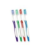 Orthodontic Toothbrush Set (4 Colors) - Single-Sided Conical Design for Braces | International Shipping Available - Buy Online on GoSupps.com