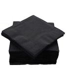 Amcrate Big Party Pack 100 Count Black Beverage Napkins - Ideal for Wedding  Party  Birthday  Dinner  Lunch  Cocktails. (5 x 5) - Buy Online on GoSupps.com