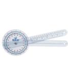Blue Jay Clear Plastic Goniometer | 360 Occupational Therapy Tool | 12 Physical Therapy Aid by Elite Healthcare - Buy Online on GoSupps.com